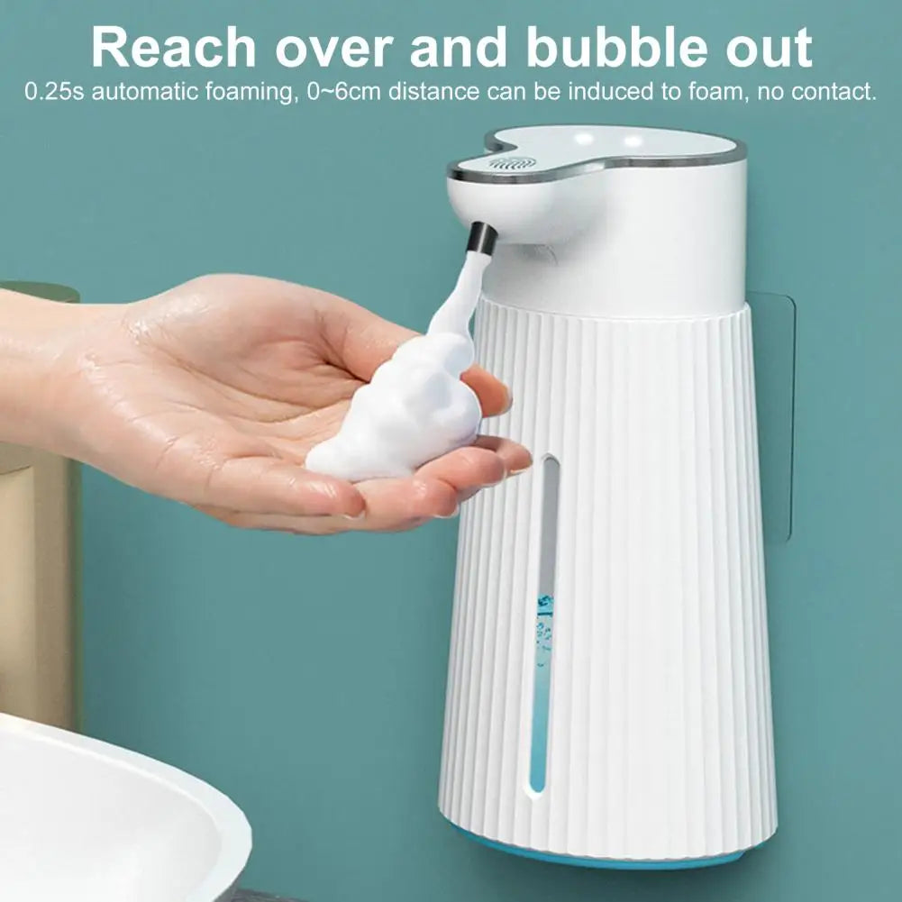 distributeur de savon automatique mural rechargeable rapide à capteur - vue 3 sur 8