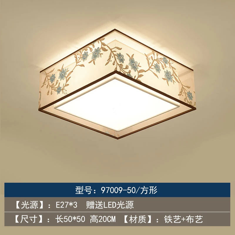 lustre chinois rétro pour un éclairage élégant et chaleureux - vue 7 sur 17