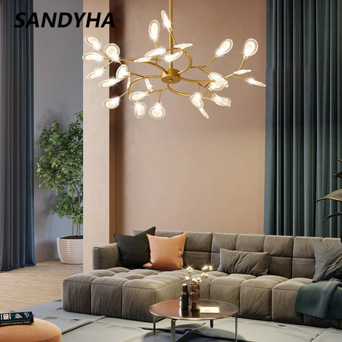 lustre moderne simple design créatif pour décoration intérieure - vue 2 sur 20