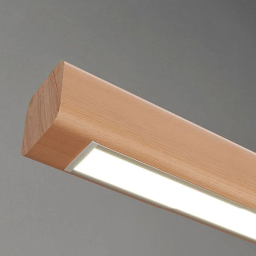 applique murale led en bois nordique à gradation - vue 6 sur 10