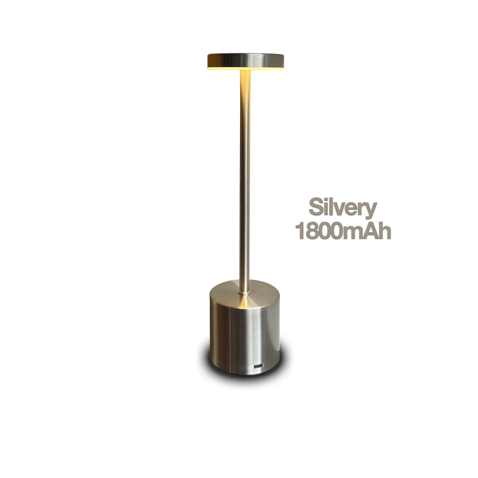 Touch Sensor Desktop Night Light USB Charging Wireless Reading Lamp Creative Ambient Light for Bedroom,Living Room,Restaurant - vue 11 sur 11