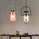 suspension en verre design minimaliste pour espace moderne
