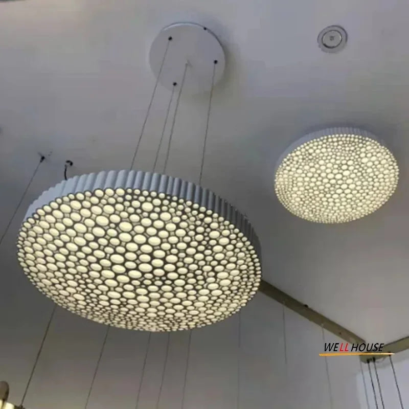 suspension design moderne led décoratif pour salon hôtel maison - vue 4 sur 8