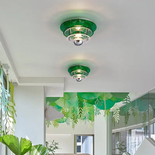 plafonnier acrylique design nordique style spatial pour décoration intérieure - vue 3 sur 14