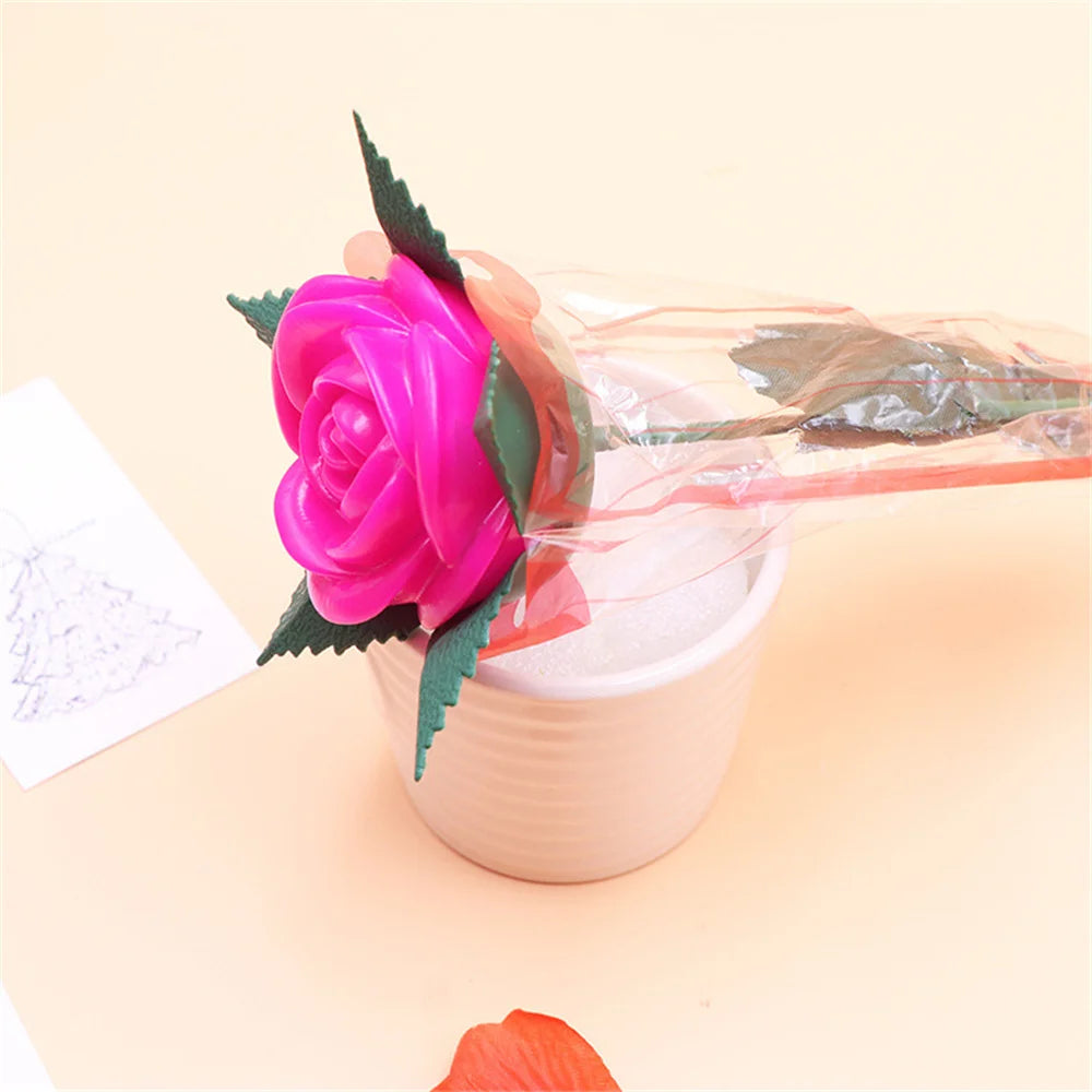 branche de roses lumineuses pour saint valentin et fêtes romantiques - vue 9 sur 12