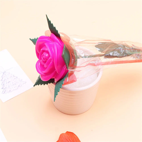 branche de roses lumineuses pour saint valentin et fêtes romantiques - vue 10 sur 12