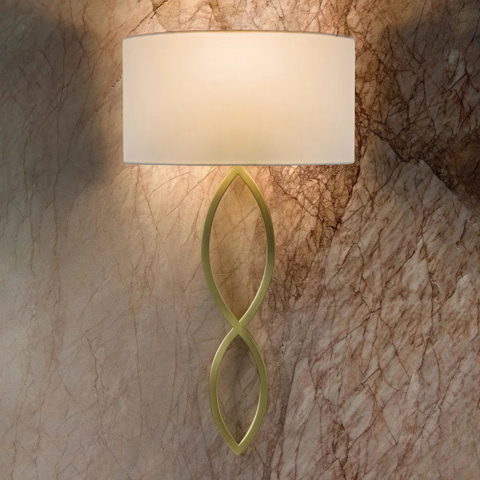 applique murale design en tissu éclairage moderne pour intérieur décoratif - vue 8 sur 9