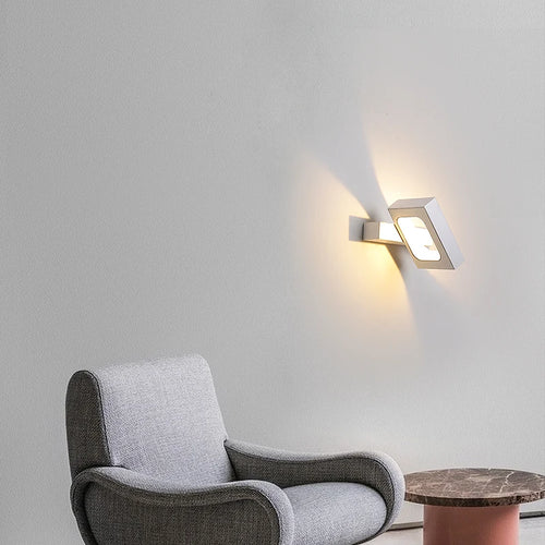 applique murale led moderne rotative pour décoration intérieure - vue 4 sur 12