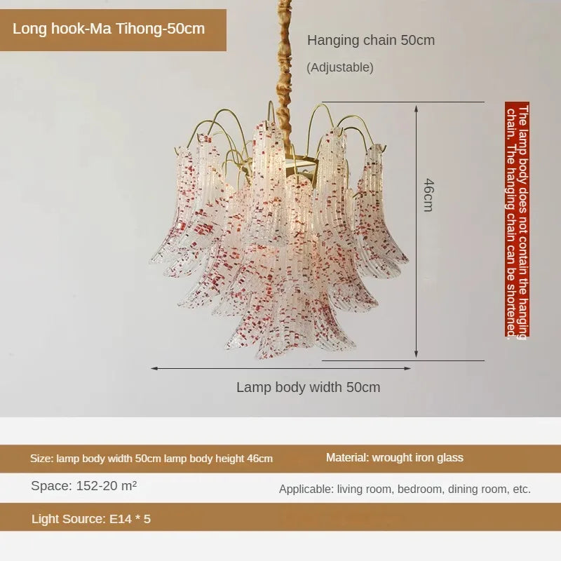 lustre en cristal de luxe rétro pour intérieur élégant - vue 9 sur 12