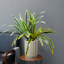 plantes artificielles cymbidium décoration jardin intérieur extérieur