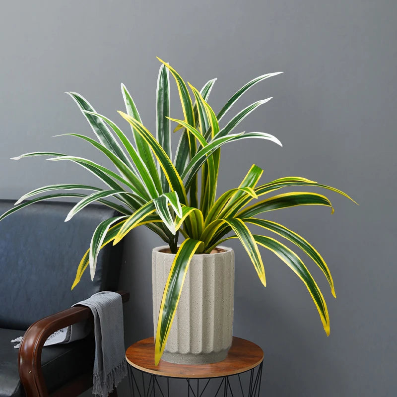 plantes artificielles cymbidium décoration jardin intérieur extérieur - vue 2 sur 9