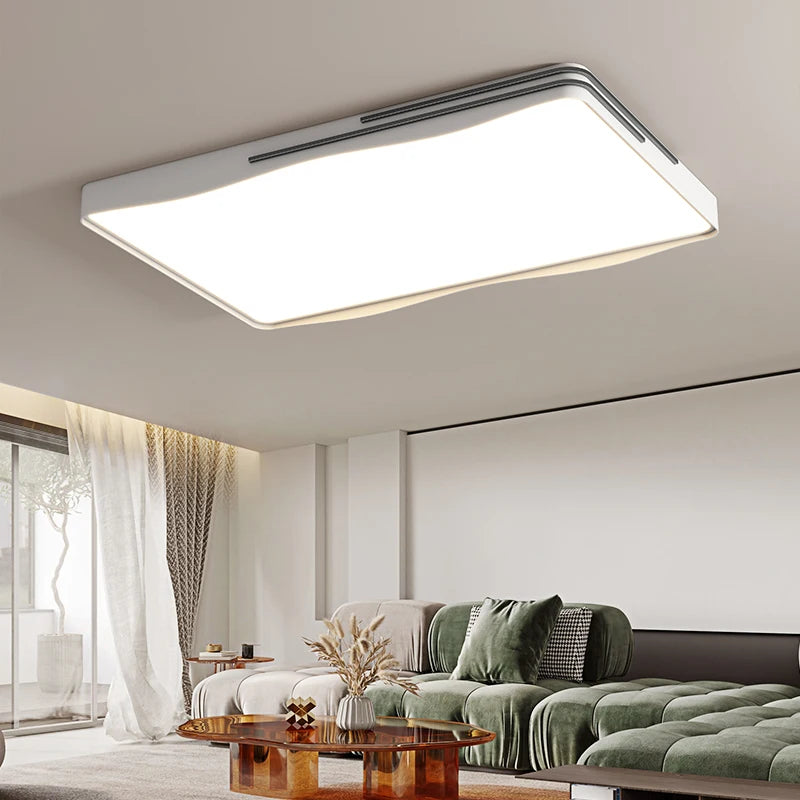 plafonniers led modernes pour éclairage intérieur élégant - vue 6 sur 14