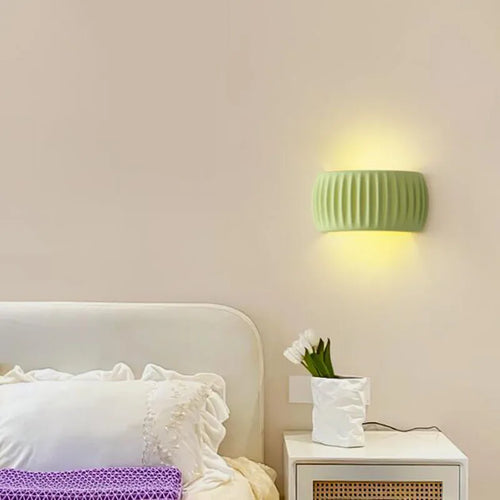 Nordique crème mur Led lumière chambre de fille salon chambre décoration applique applique escalier couloir couloir citrouille forme lampe - vue 4 sur 9