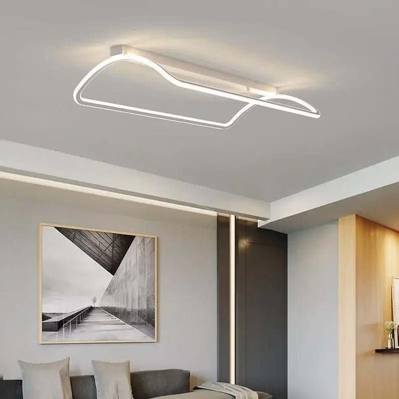 lustre moderne à leds pour intérieur décoratif - vue 4 sur 18