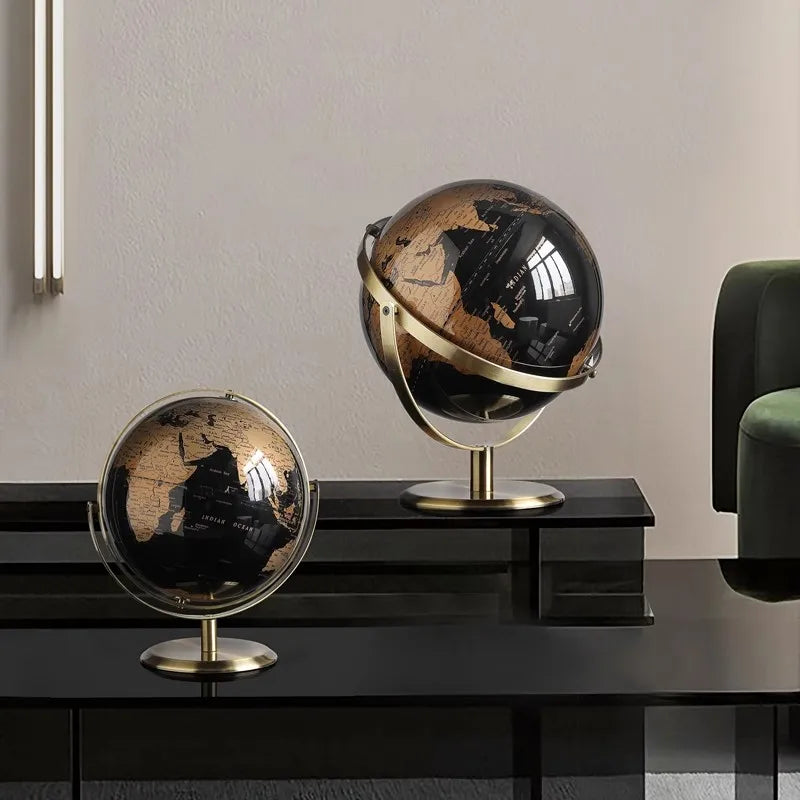 lampe de décoration globe américain luminaire haut de gamme élégant - vue 4 sur 9