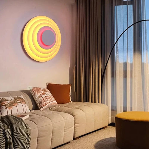 applique murale marset concentrique corona rêve cercle éclairage - vue 5 sur 13