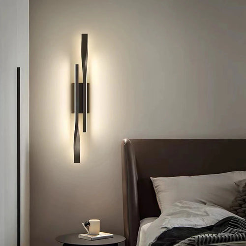 applique murale led minimaliste moderne pour intérieur - vue 3 sur 9