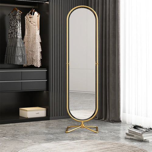 miroir de vanité de luxe grand format pour décoration intérieure - vue 2 sur 9
