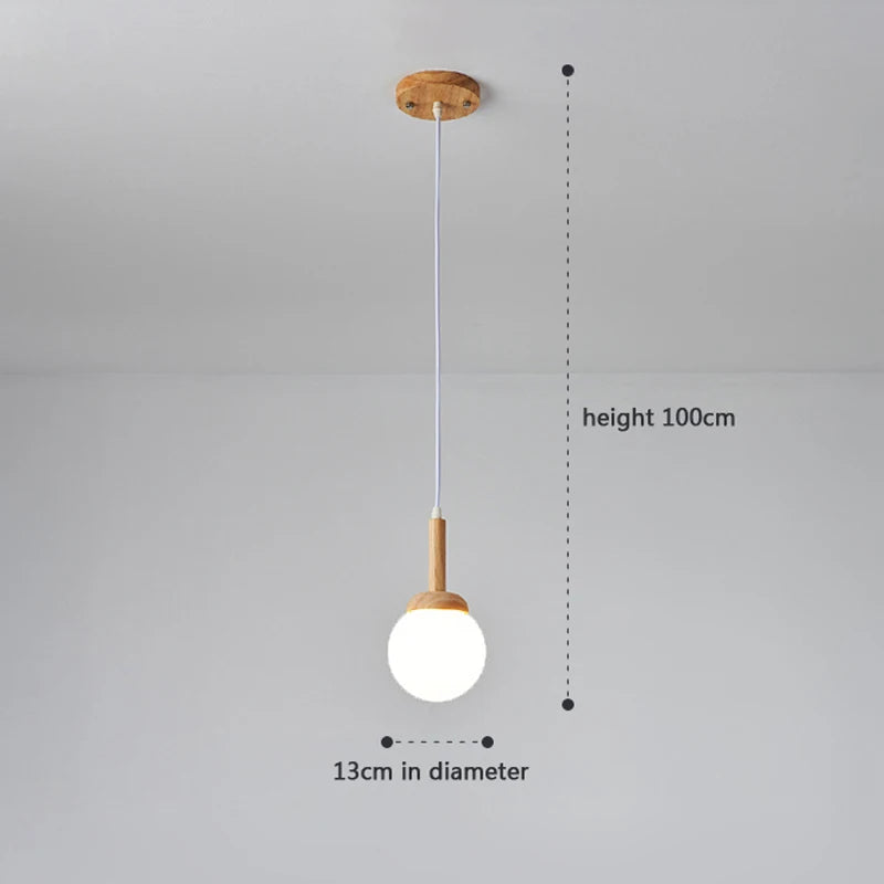 Suspension nordique atmosphérique chinoise à trois têtes salle à manger salle à manger moderne simple bar personnalisé créatif cuisine lumière - vue 4 sur 15