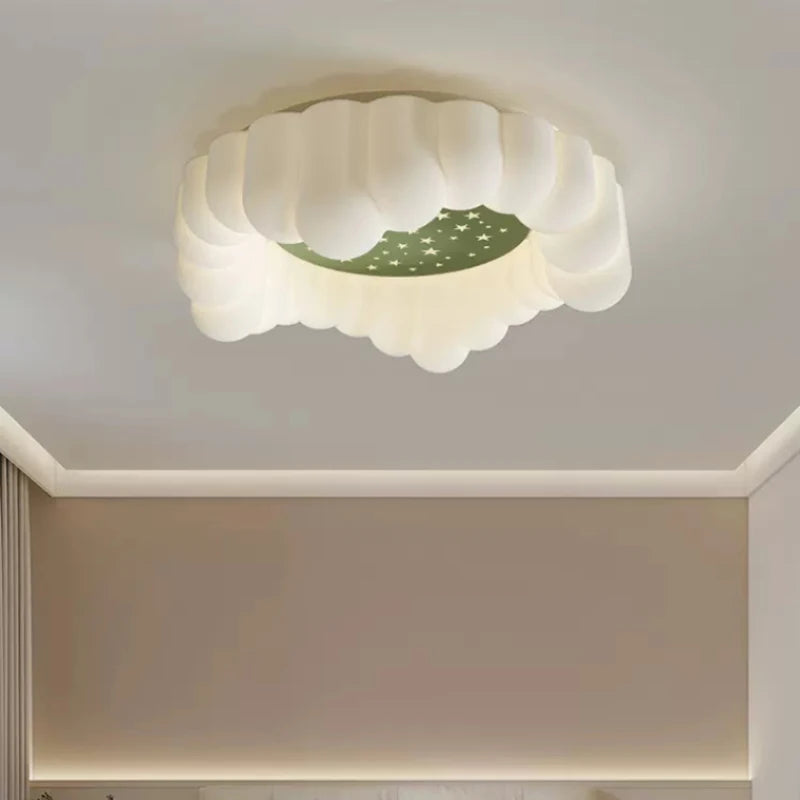 plafonnier led nuages de rêve ciel étoilé décoratif pour enfants - vue 3 sur 12