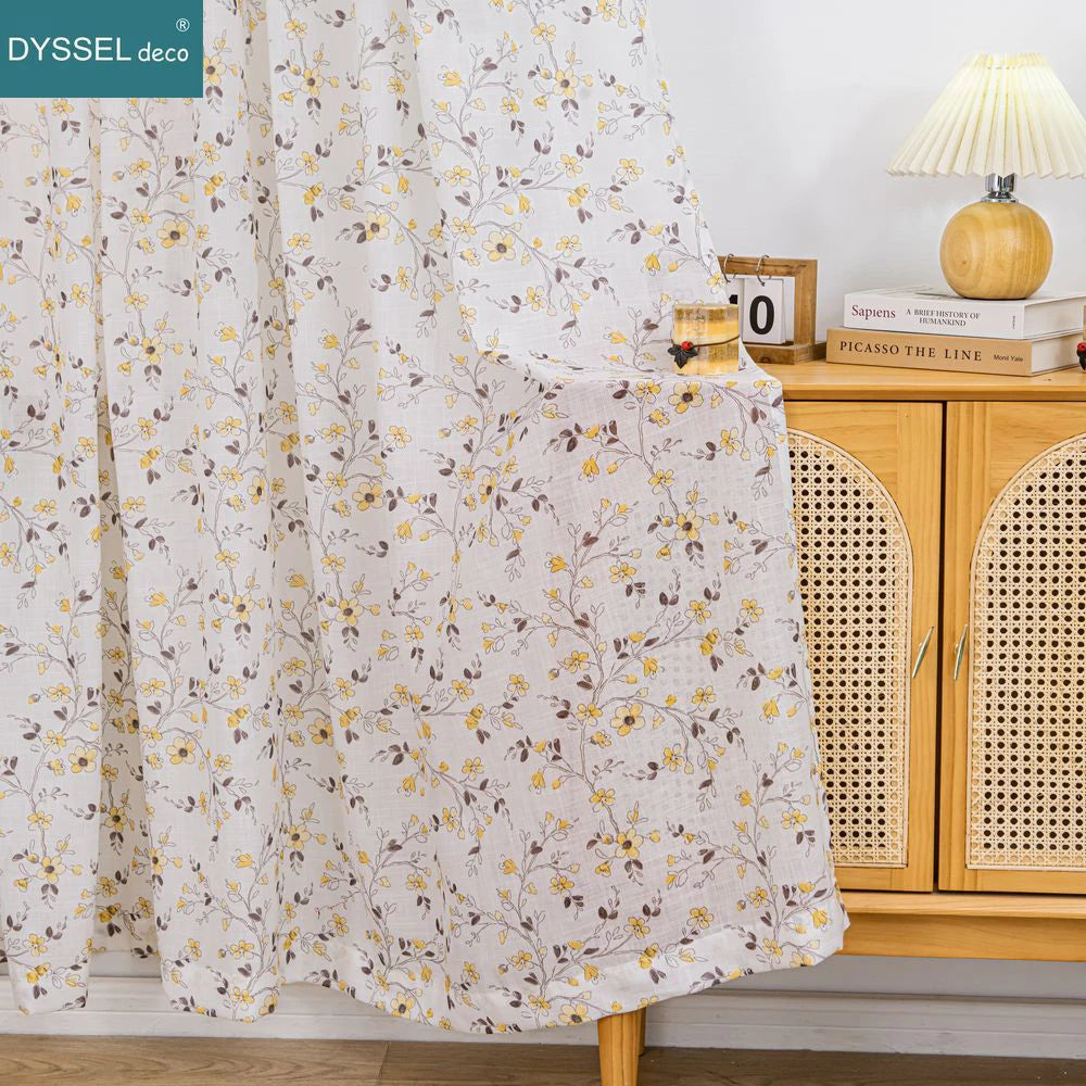 Rideau moderne rayures style europeen salon chambre - vue 3 sur 8