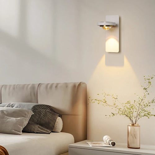 applique murale led moderne rotative pour décoration intérieure - vue 2 sur 10