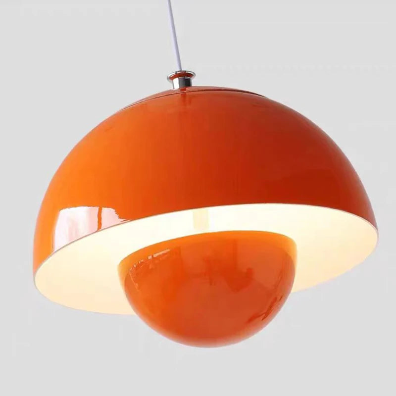suspension led moderne en métal avec cordon réglable - vue 5 sur 10