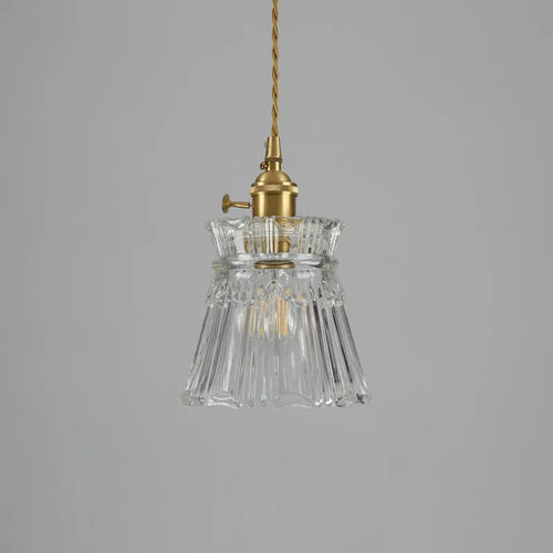 Suspension en verre au design nordique moderne - vue 7 sur 12