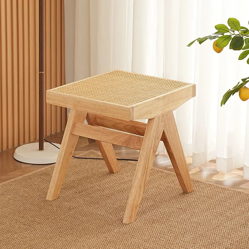 banc en rotin massif pour usage polyvalent et moderne - vue 11 sur 17