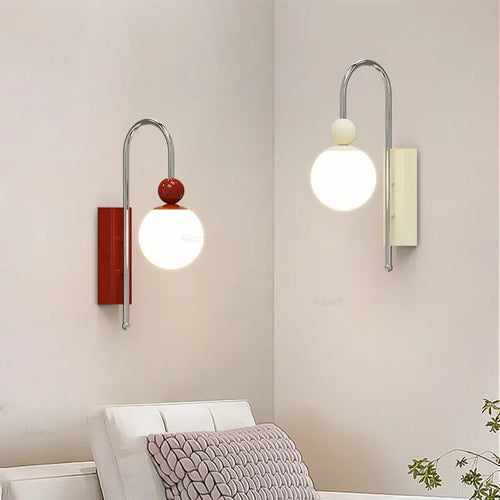 applique murale led en métal avec gradation variable - vue 2 sur 8