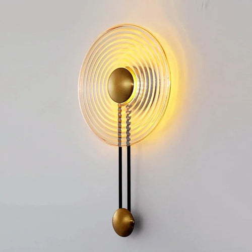 applique murale led nordique à ondulations design moderne et simple - vue 2 sur 10