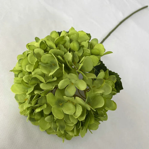 bouquet d'hortensias artificiels en soie pour décoration et événements - vue 15 sur 19