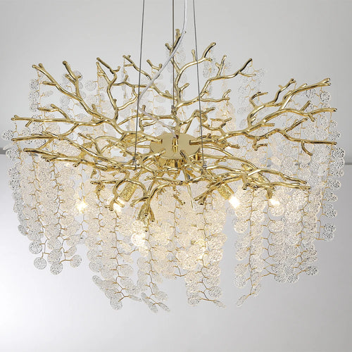 lustre en cristal moderne design luxe pour intérieur - vue 6 sur 6
