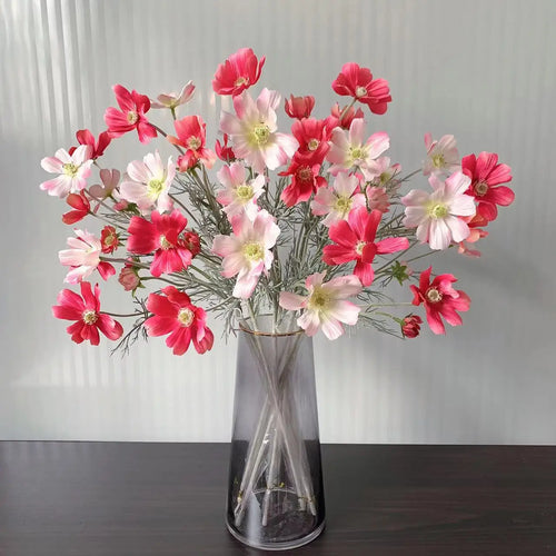 fleur artificielle marguerite blanche pour décorations et cadeaux - vue 6 sur 24