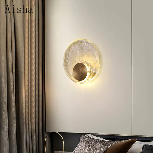 applique murale en cristal de luxe pour éclairage décoratif - vue 5 sur 7