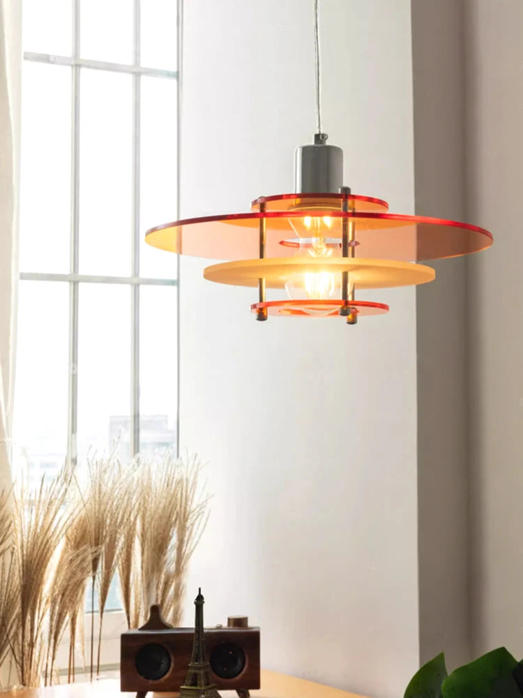 suspension à led en acrylique pour restaurants et magasins - vue 1 sur 9
