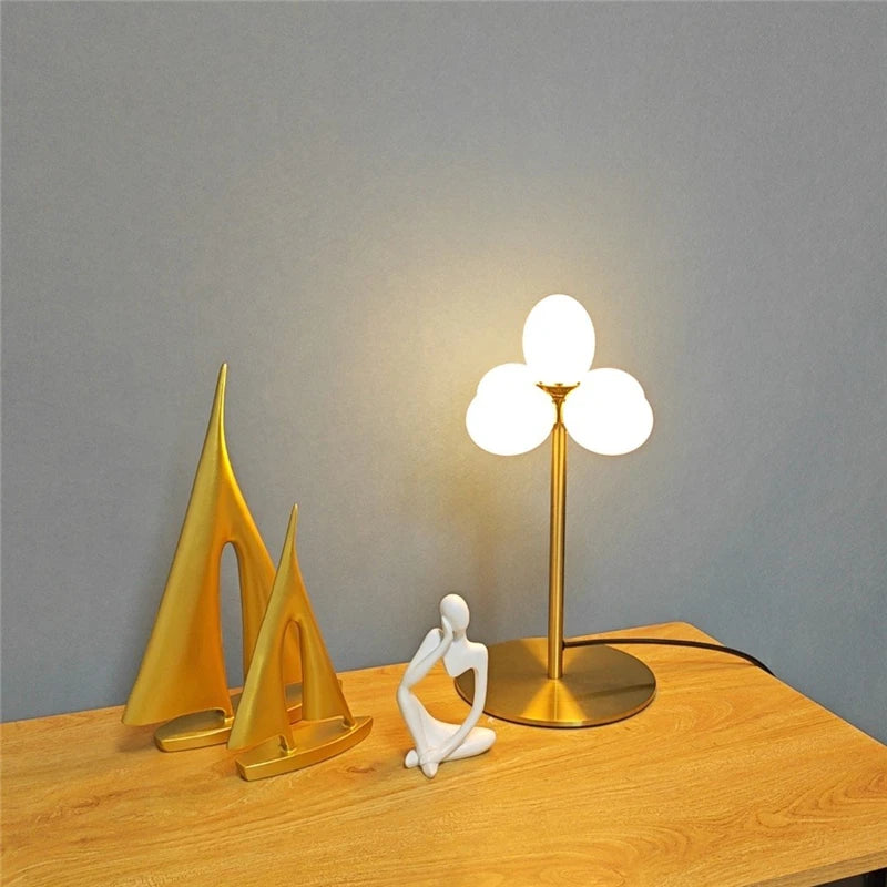 lustre minimaliste en verre design moderne pour intérieur élégant - vue 6 sur 9