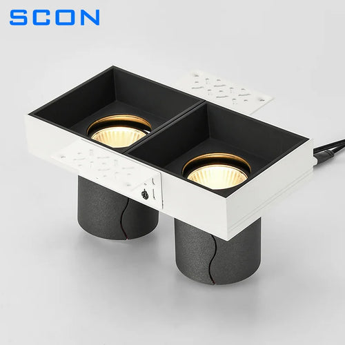 spot encastré design moderne pour éclairage intérieur élégant - vue 3 sur 12