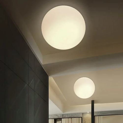 plafonnier en verre moderne pour décoration intérieure élégante - vue 2 sur 11