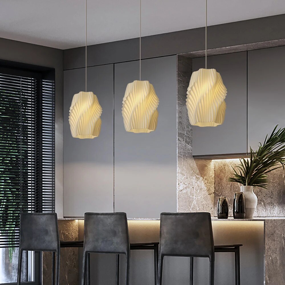 lustre créatif moderne suspendu restaurant cuisine chambre enfants déco éclairage - vue 4 sur 15