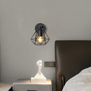 applique murale vintage cage loft industriel led éclairage intérieur