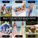 serviette de plage turque coton franges sechage rapide