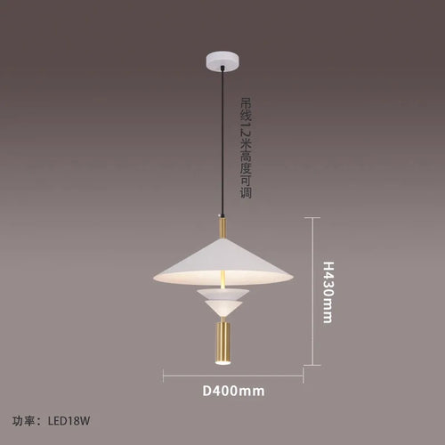 suspension moderne minimaliste et chaleureuse pour restaurants et bars - vue 8 sur 11