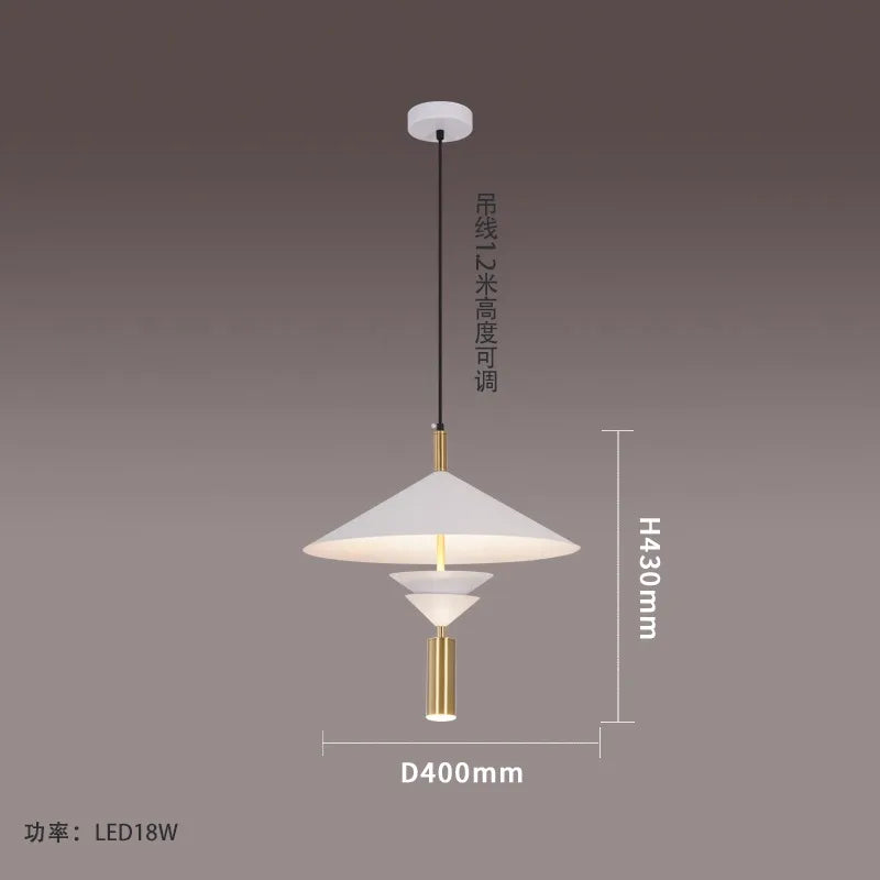 suspension moderne minimaliste et chaleureuse pour restaurants et bars - vue 7 sur 11