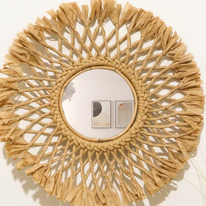 miroirs décoratifs ronds adhésifs pour une décoration intérieure élégante - vue 3 sur 7