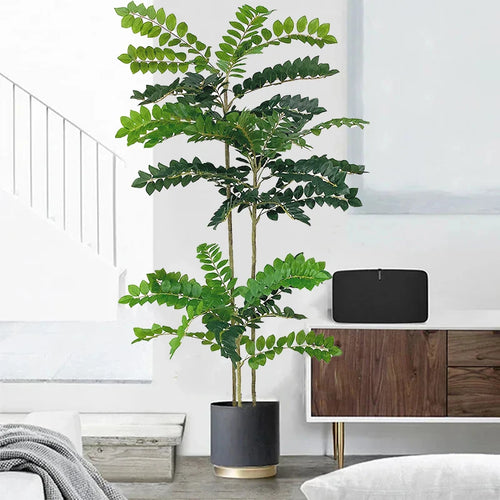 arbre à argent artificiel pour décoration et porte-bonheur - vue 2 sur 11