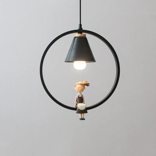 lampe à oiseaux nordique moderne en fer pour décoration intérieure - vue 11 sur 16