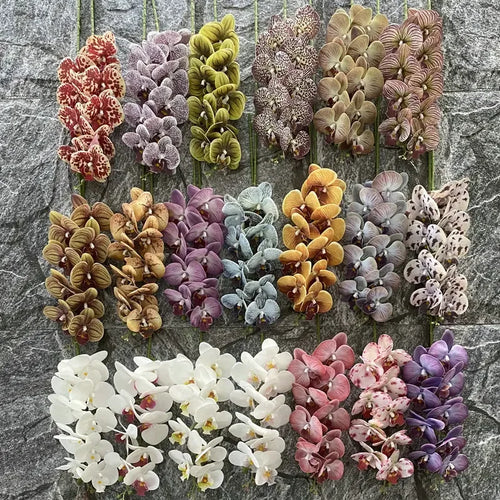 phalaenopsis artificiel orchidée décorative pour mariage et jardin - vue 2 sur 23