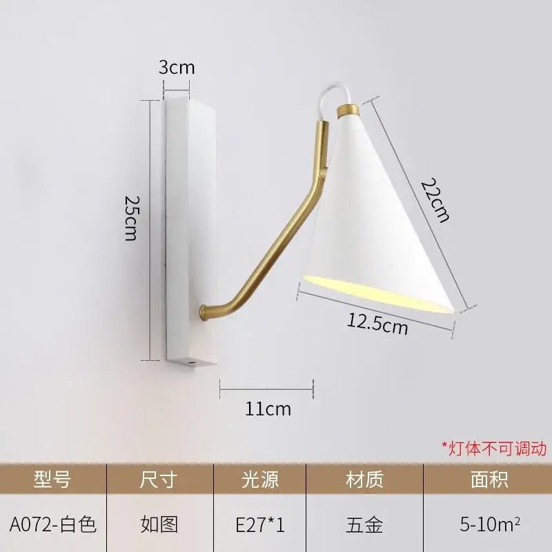 applique murale mécanique led design pour café et restaurant - vue 10 sur 10