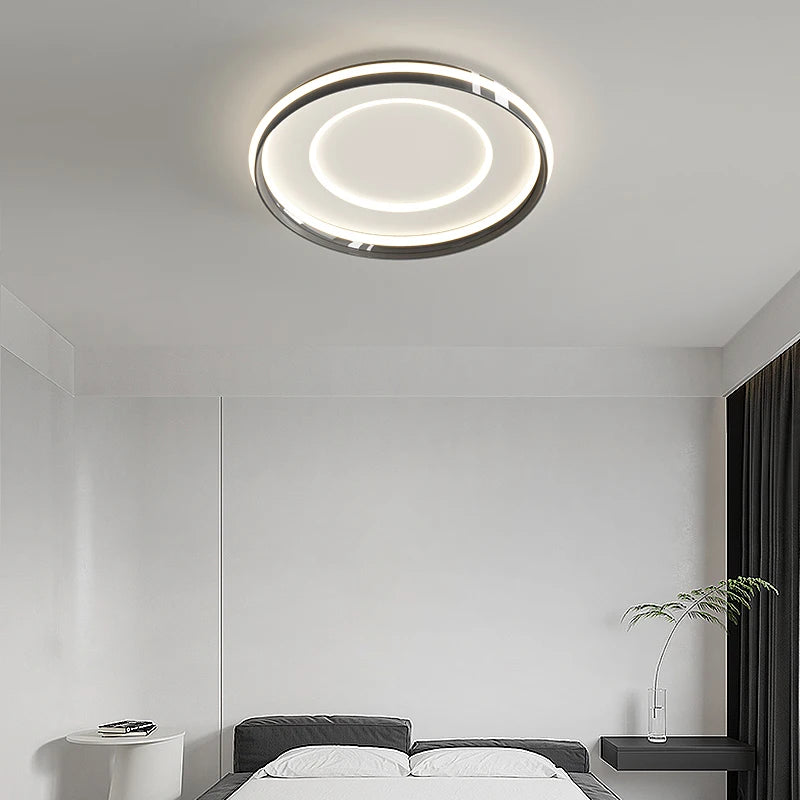 plafonnier moderne à leds nordique créatif luminaires intérieur - vue 4 sur 16